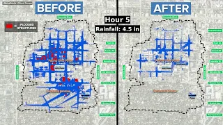 South Howard Flood Relief Project: Before & After