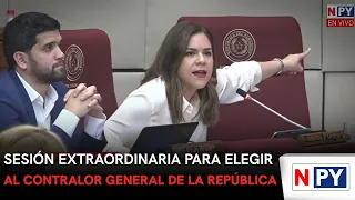 Special session to elect the Comptroller General