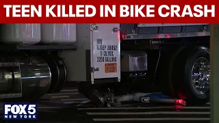 15-year-old girl killed in bicycle crash with commercial vehicle in Manhattan