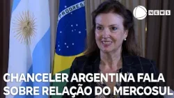 Chanceler Argentina reafirma boa relação com o Brasil