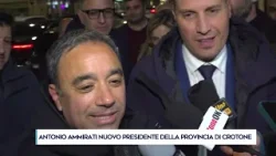 ANTONIO AMMIRATI NUOVO PRESIDENTE DELLA PROVINCIA DI CROTONE