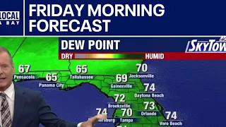 Tampa weather | Friday morning forecast
