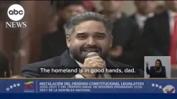 Speech from Nicolás Maduro’s son Speech from Nicolás Maduro’s son