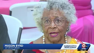 Kansas City woman celebrates her 107th birthday