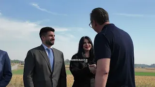 Predsednik Vučić obilazi radove po opštinama u Srbiji
