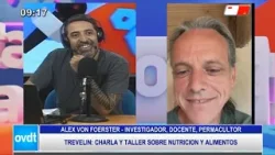 “La vida detrás del alimento”: Alex von Foerster propone repensar la nutrición en Trevelin “La vida detrás del alimento”: Alex von Foerster propone repensar la nutrición en Trevelin
