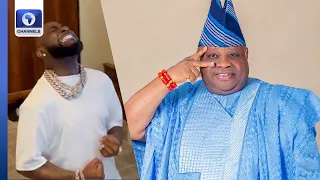 ‘We Did It!’ Davido Celebrates Uncle Adeleke’s Re-Election As Osun Governor