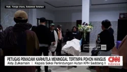 Petugas Pemadam Karhutla Tewas Tertimpa Pohon Hangus