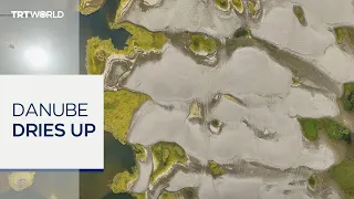 Europe’s second-longest river faces severe drought