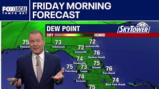 Tampa weather | Friday morning forecast