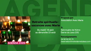 Agenda du 10 août 2026