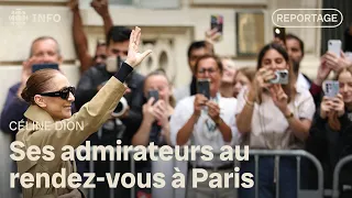 Céline Dion's big return to the stage in Paris