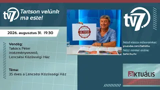Aktuális - 35 éves a Lencsési Közösségi Ház - 2026. 08.31.