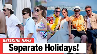 Brooklyn Beckham Reunites With Elton John While David and Victoria Vacation Nearby