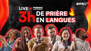 SAVE THE DATE - Live Prières inspirées 3h de prière en langues - 25 septembre à 21h (heure de Paris)