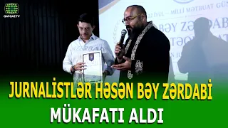 AJB-DƏ JURNALİSTLƏRƏ MÜKAFATLAR TƏQDİM OLUNDU