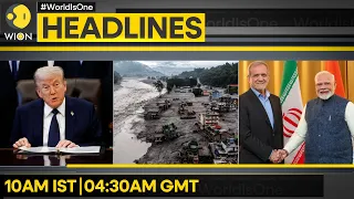 PM Modi To Meet Pezeshkian In Bishek | Iran Retaliates After US Strikes | WION Headlines