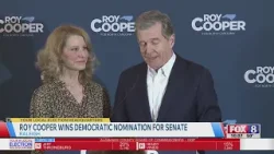 Roy Cooper, Michael Whatley win Democrat, Republican nominations for US Senate