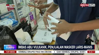 Khawatir Abu Gunung Anak Krakatau, Warga Buru Masker di Pasar Pramuka #BeritaSatuSiang