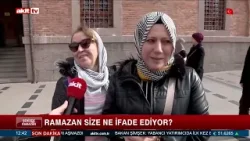 Şehirde Ramazan - Oğuzhan Gültekin "Ramazan size ne ifade ediyor?" 20.02.2026