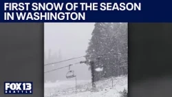 Washington's Snoqualmie, Stevens Pass see first snow of the season | FOX 13 Seattle