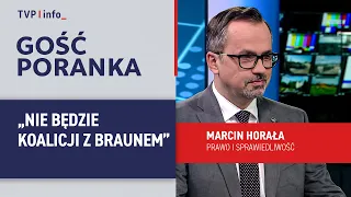 Marcin Horała: The party's direction is set. There will be no coalition with Braun | MORNING GUEST