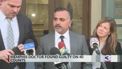 Memphis doctor found guilty on 40 counts