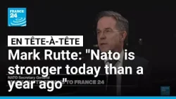 "NATO has been woken up by President Trump, and it’s stronger because of it" says Mark Rutte