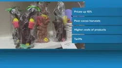 Магазины шоколада повышают цены на пасхальные сладости.