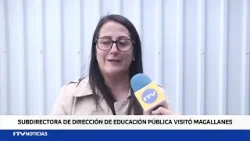 Autoridad de educación pública visita Magallanes para dialogar sobre gestiones del SLEP