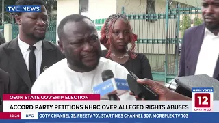 Osun 2026: Accord Party Petitions NHRC Over Alleged Rights Abuses