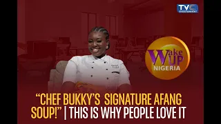 “MY SIGNATURE AFANG SOUP!” — Chef Rukky Shares Her Special Recipe On WUN Kitchen