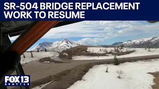 Work to resume on road leading to Mount St. Helens viewpoint | FOX 13 Seattle