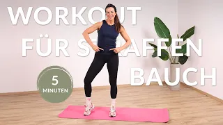 5-Minute At-Home Abs Workout | Effective Core Training with Martina Reuter