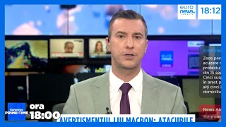 Știrile Euronews România de la ora 18:00 - 18 septembrie 2026