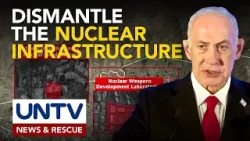 Ganap na pagsira sa nuclear infrastructure ng Iran, dapat bahagi ng US-Iran deal – Netanyahu Ganap na pagsira sa nuclear infrastructure ng Iran, dapat bahagi ng US-Iran deal – Netanyahu