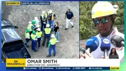 Sinaproc detalla parte de las evaluaciones realizadas en el puente de las Américas