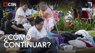 LIVING in the SQUARES: the drama of families in VENEZUELA after the EARTHQUAKES