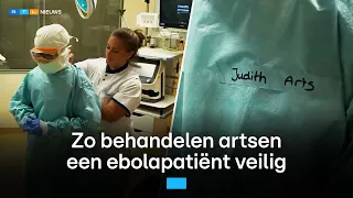 Met deze kleding kunnen artsen veilig een ebolapatiënt behandelen | RTL Nieuws