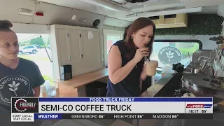 Semi-Co Coffee Truck offers up good vibes and a mean cup of Joe