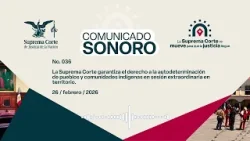 Comunicado Sonoro No. 036 / 2026 Comunicado Sonoro No. 036 / 2026