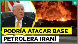 Podría tener impacto en precios del combustible: Trump analiza estratégico ataque contra Irán