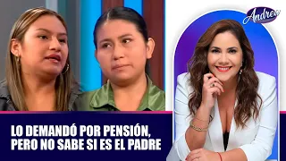 Lo demandó por pensión, pero no sabe si es el padre | Andrea