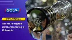 Así fue la llegada del trofeo de la Copa América a Colombia: esta es su historia