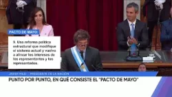 Milei llamó a toda la política a firmar el 'Pacto de Mayo' en Córdoba