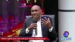 Thème: Lajistis youn nan zouti pou ranfòse enstitisyon yo