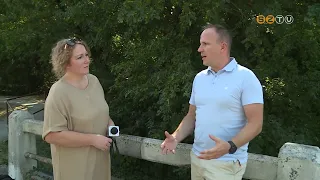 A hónapok óta tartó aszály miatt kiürült a Gyöngyös-patak medre a Szombathely alatti szakaszon
