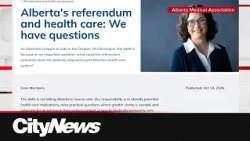 Alberta Medical Association seeks clarity on referendum questions impacting health care