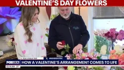 Florists get ready for Valentine's Day!