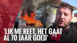Onrust in Floradorp na brandstichting op straat